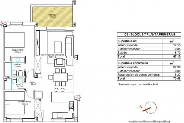 New Build - Apartment - flat -
Vera - El Playazo