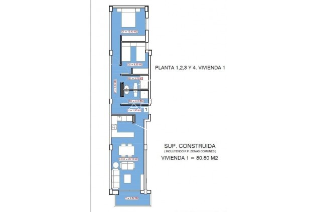 New Build - Apartment - flat -
Torrevieja - Playa El Acequión