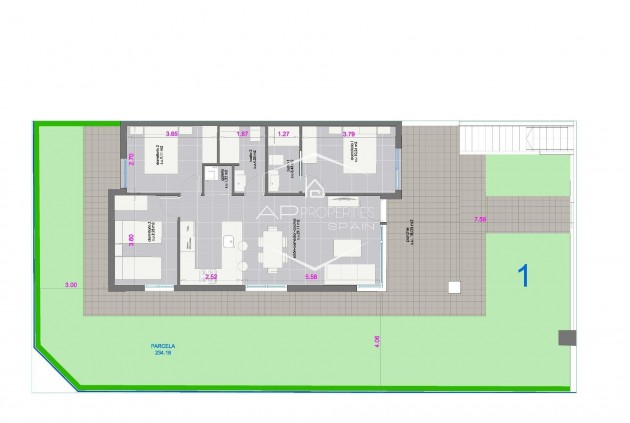 New Build - Bungalow -
Pilar de la Horadada - pueblo