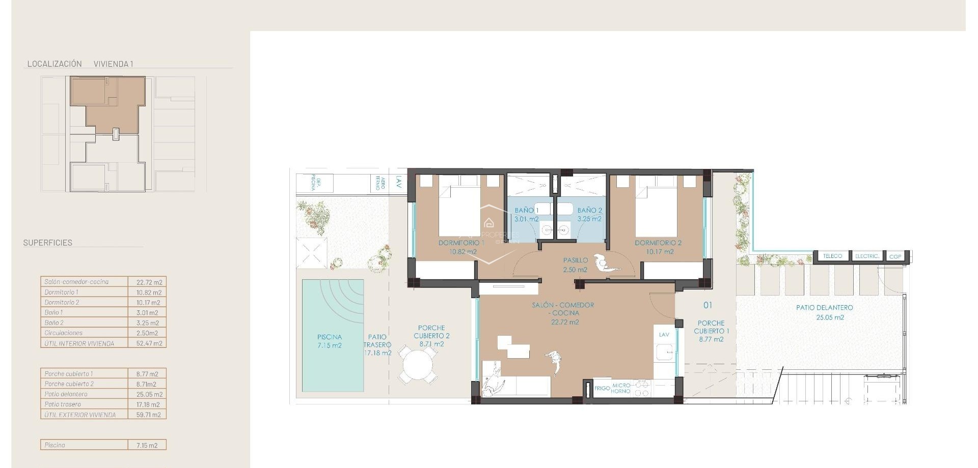 New Build - Bungalow -
San Pedro del Pinatar - Molino de Chirrete