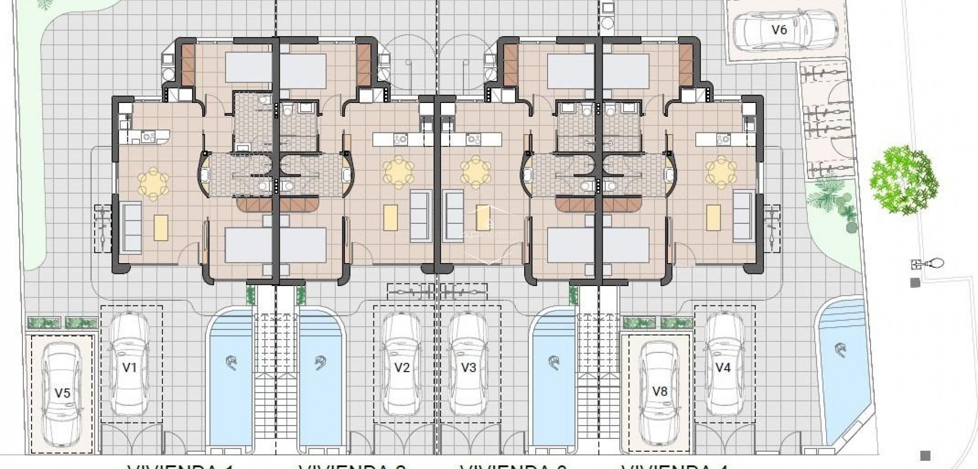 Nueva construcción  - Bungalow -
Pilar de la Horadada - pueblo