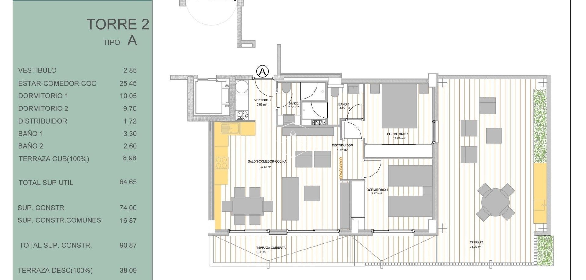 Nouvelle construction - Appartement -
Guardamar del Segura - Avda del Puerto