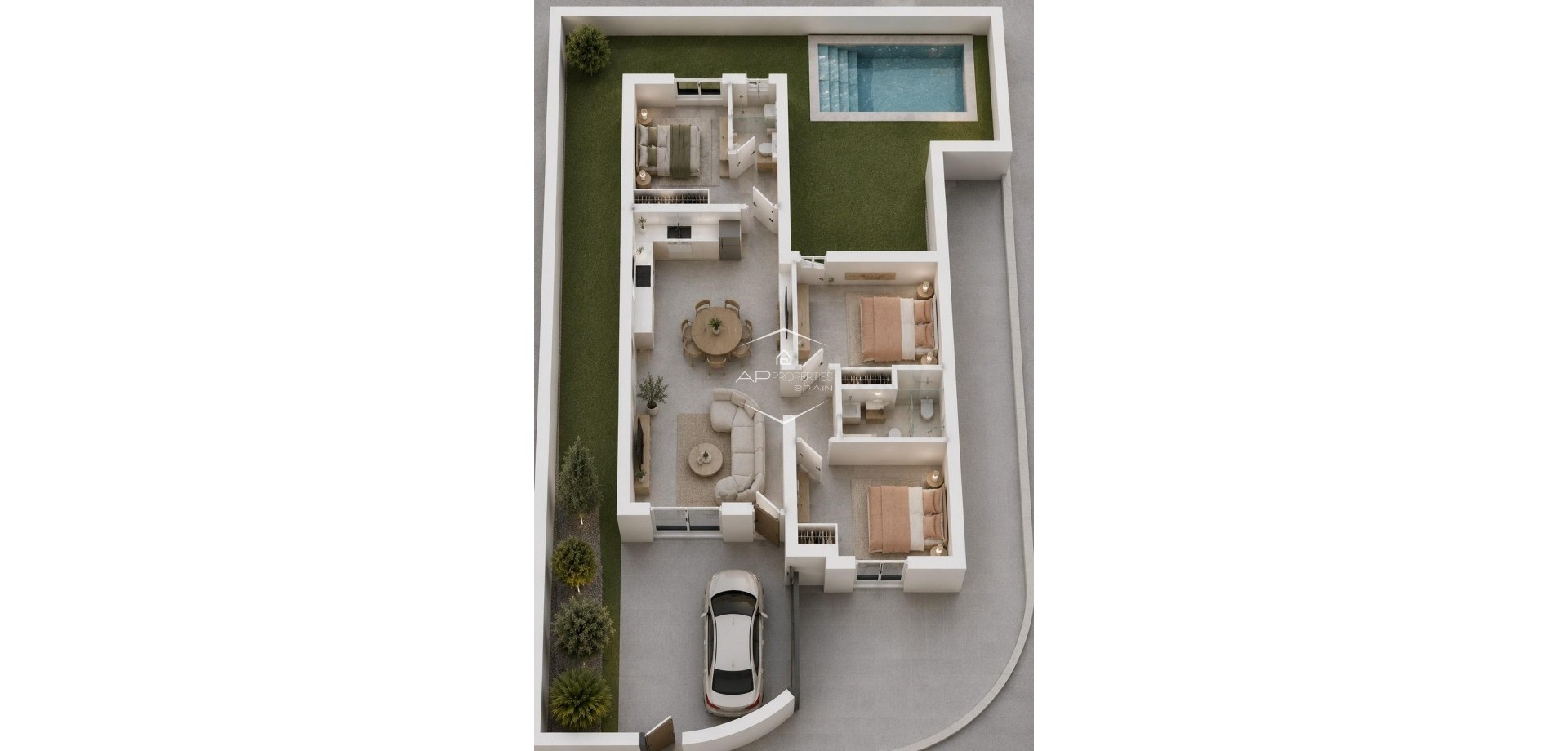 Nouvelle construction - Villa - Indépendante -
Mazarron - Country Club