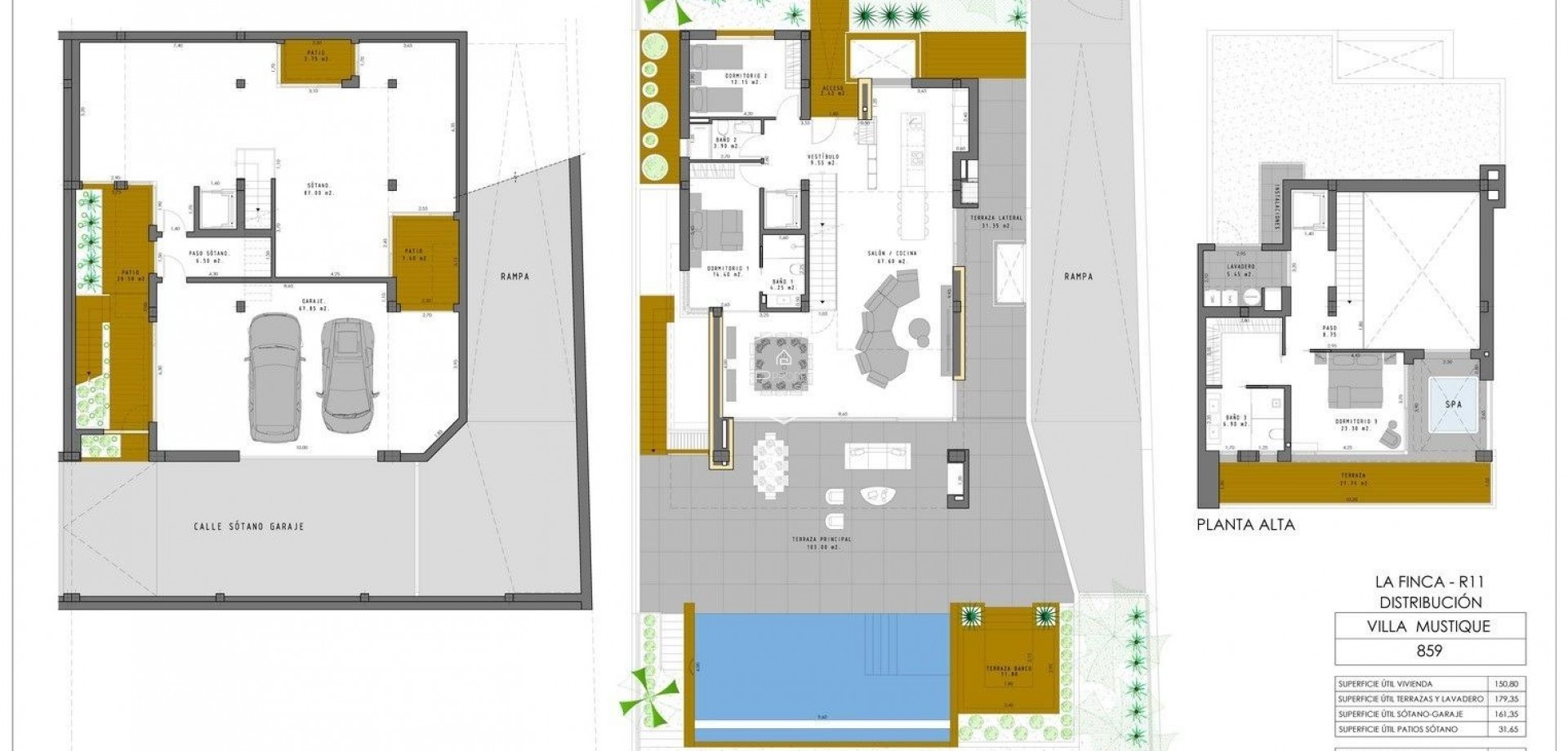 Nowy budynek - Willa - Dom wolnostojący -
Algorfa - La Finca