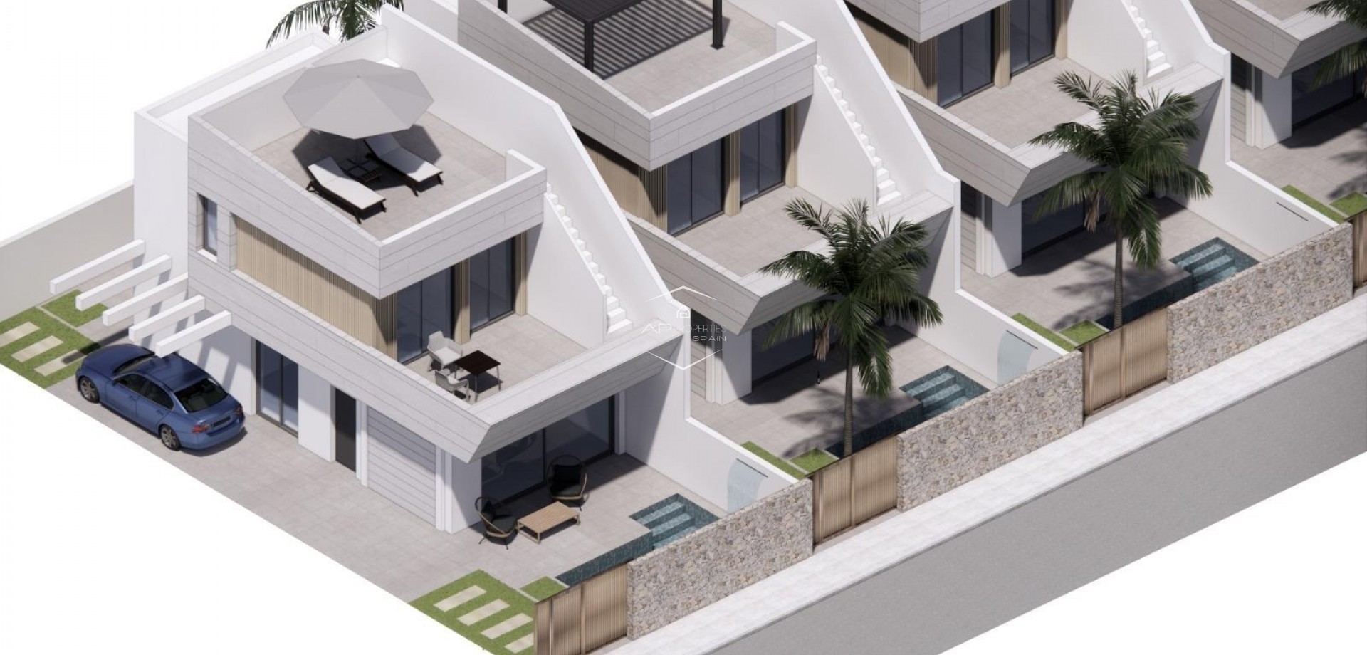New Build - Villa - Detached -
San Javier - Parque de los leones