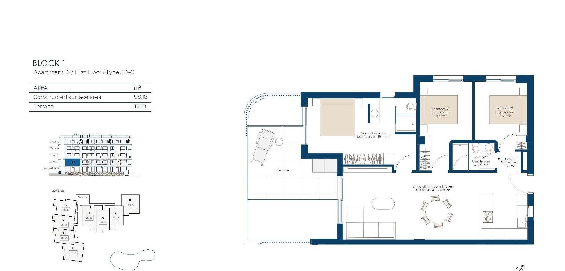Nieuwbouw Woningen - Appartement- flat -
Baños y Mendigo - El Valle Golf