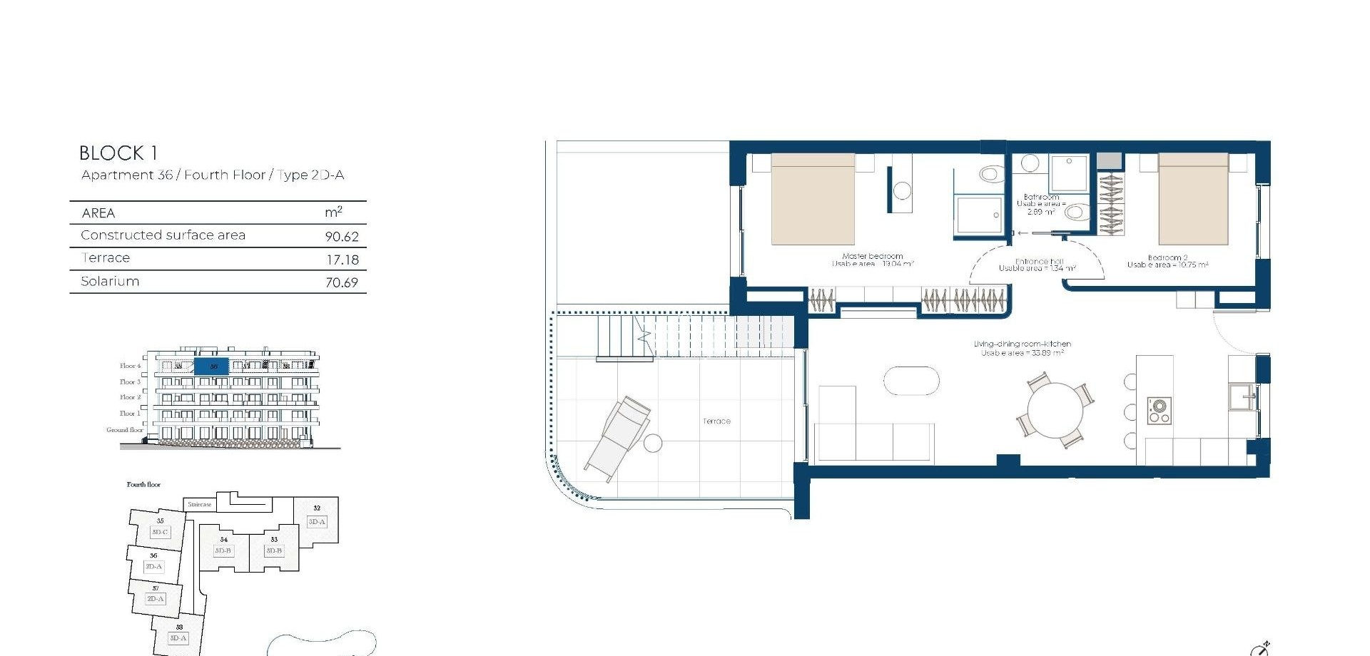 Nouvelle construction - Appartement - Penthouse -
Baños y Mendigo - El Valle Golf