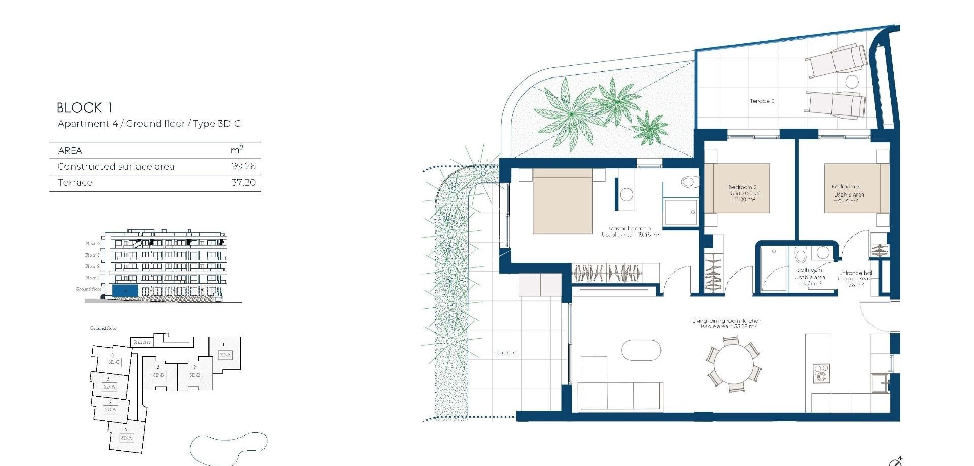 Nieuwbouw Woningen - Appartement- flat -
Baños y Mendigo - El Valle Golf