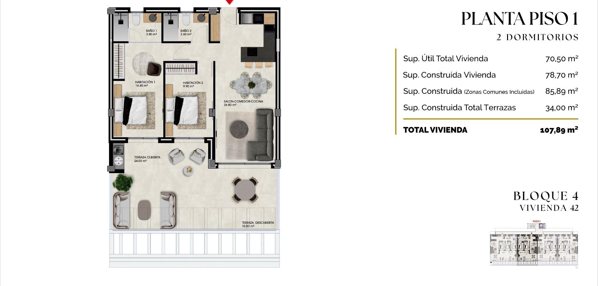 Nieuwbouw Woningen - Appartement- flat -
Finestrat - Balcón de Finestrat
