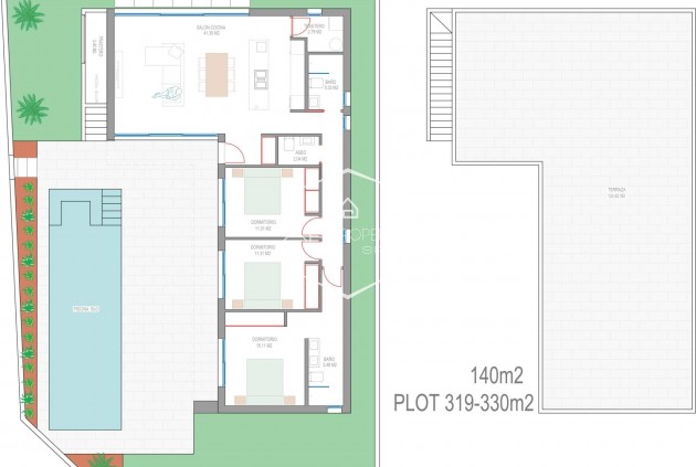 Nieuwbouw Woningen - Villa - Vrijstaand -
San Javier - Parque del doce