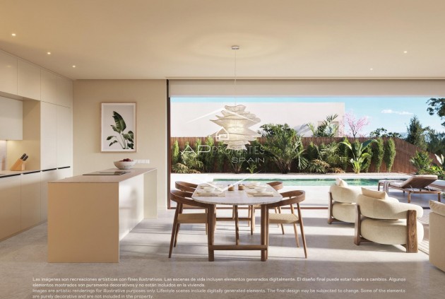 Nieuwbouw Woningen - Villa - Vrijstaand -
Orihuela - Las Colinas Golf