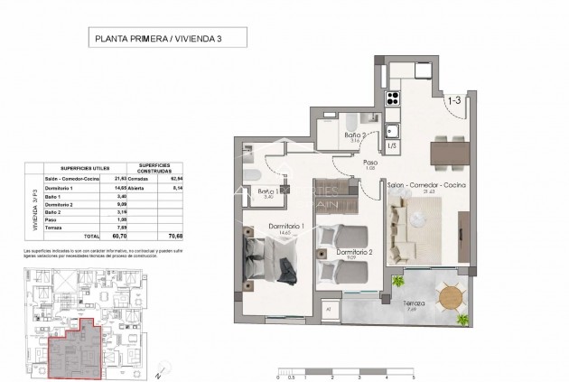 New Build - Apartment - flat -
Santa Pola - Centro