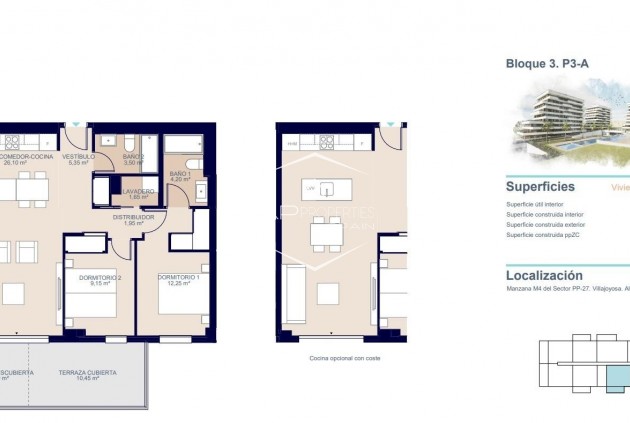Nueva construcción  - Apartamento - piso -
Villajoyosa - Playa del Torres