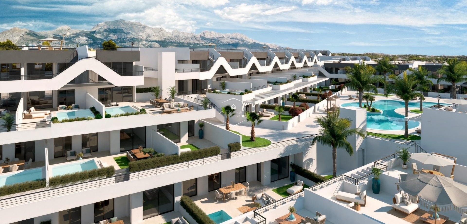 Nieuwbouw Woningen - Appartement- flat -
Alfas del Pí - Alfaz del Sol
