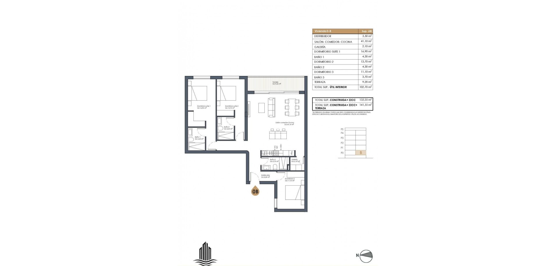 Nouvelle construction - Appartement -
Guardamar del Segura - Pueblo