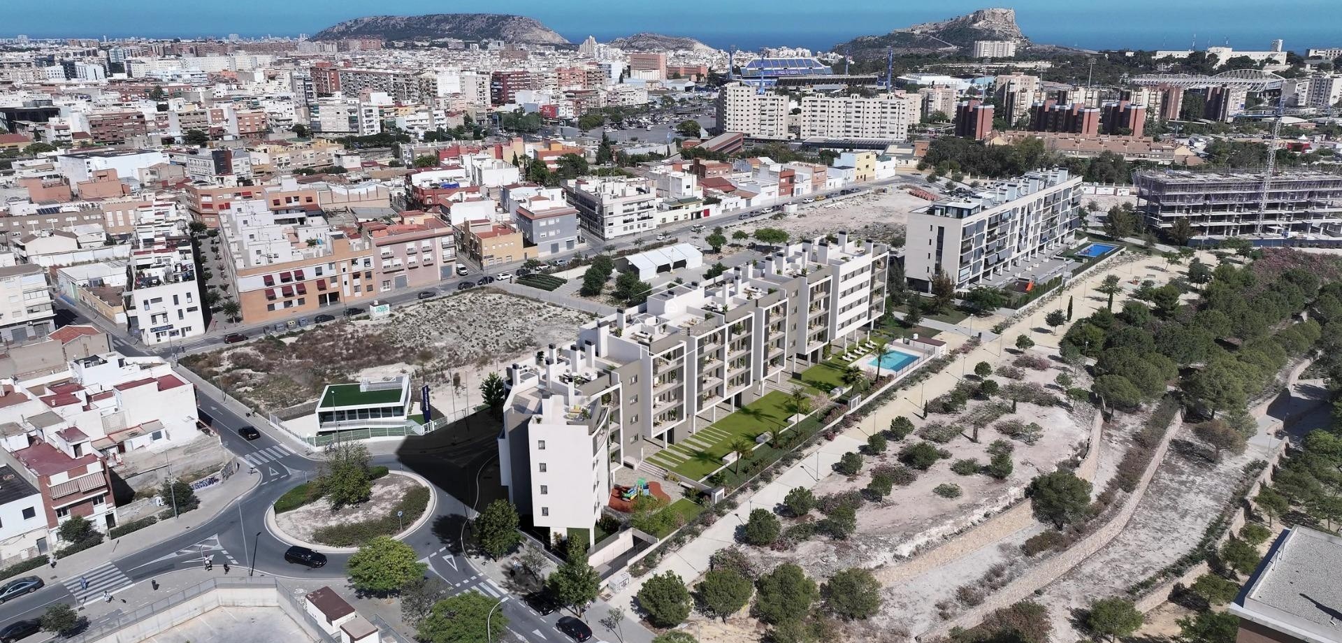 Nieuwbouw Woningen - Appartement - Penthouse -
Alicante - San Agustín-PAU 2