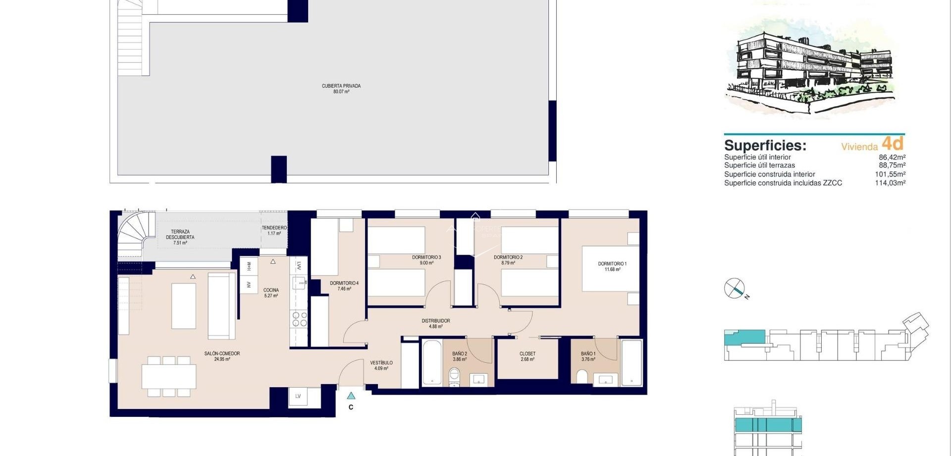 Nieuwbouw Woningen - Appartement - Penthouse -
Alicante - San Agustín-PAU 2