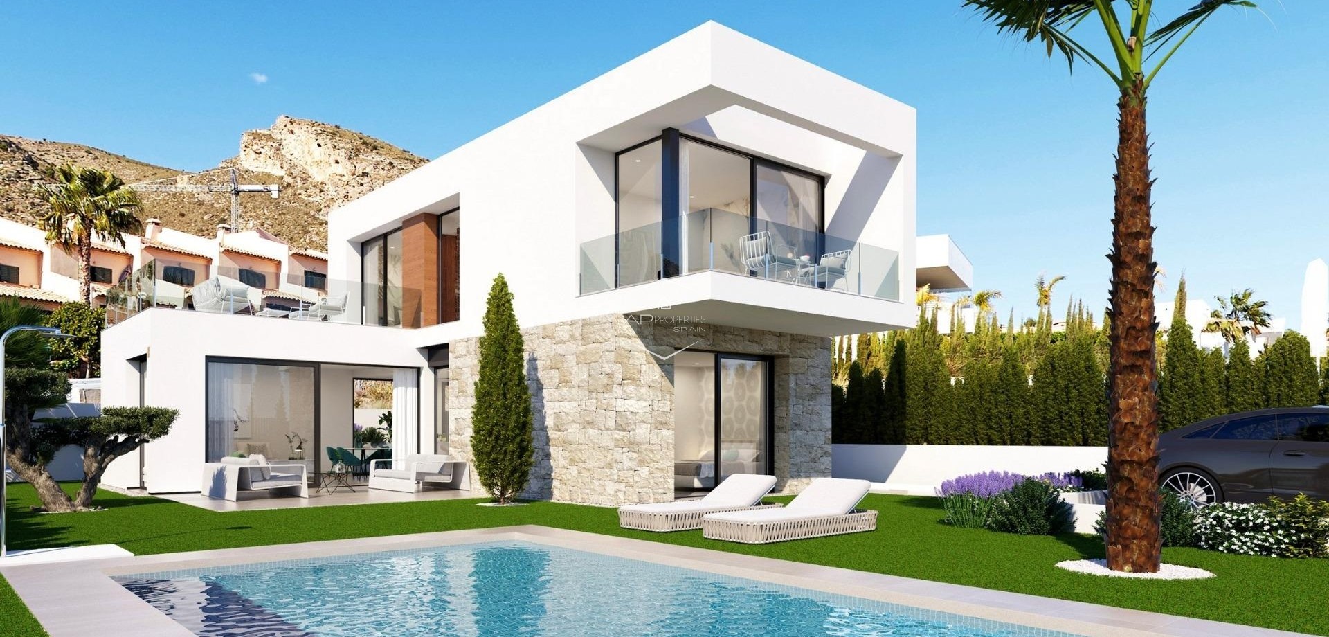 Nieuwbouw Woningen - Villa - Vrijstaand -
Finestrat - Sierra Cortina