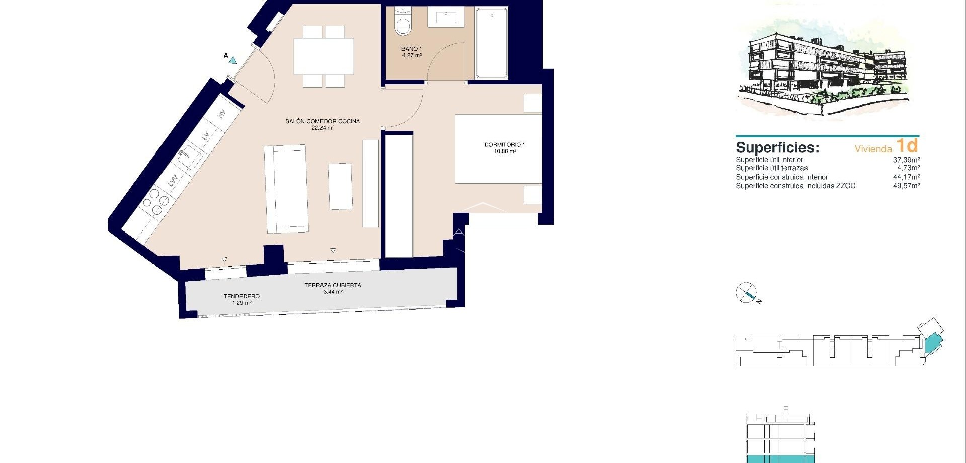 New Build - Apartment - flat -
Alicante - San Agustín-PAU 2