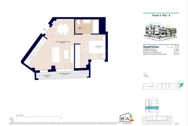 New Build - Apartment - flat -
Alicante - San Agustín-PAU 2