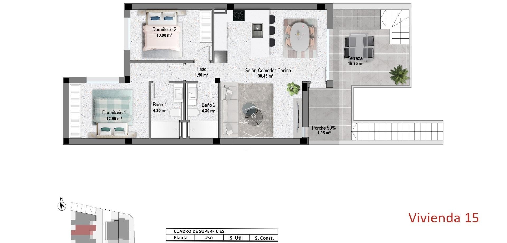 New Build - Bungalow -
Pilar de la Horadada - pueblo