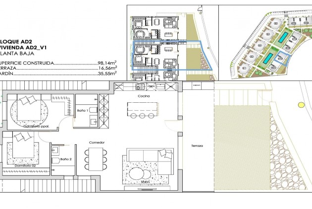 New Build - Bungalow -
Torre Pacheco - Santa Rosalia