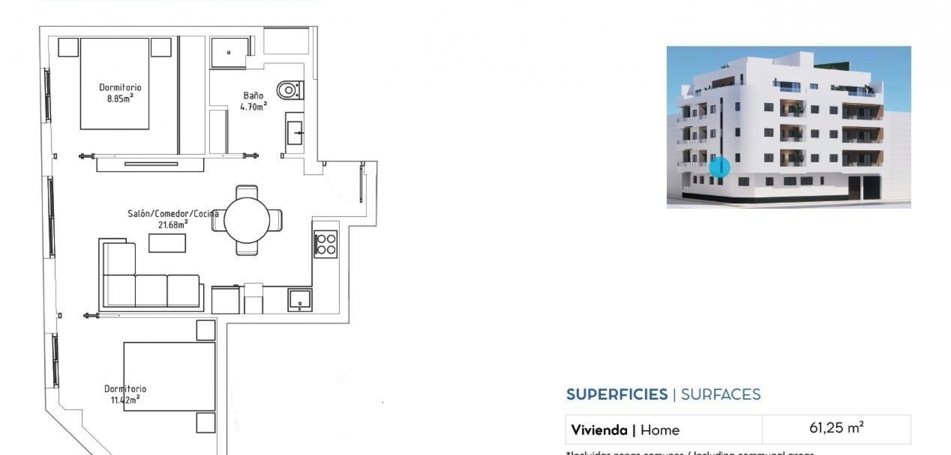New Build - Apartment - flat -
Torrevieja - pueblo