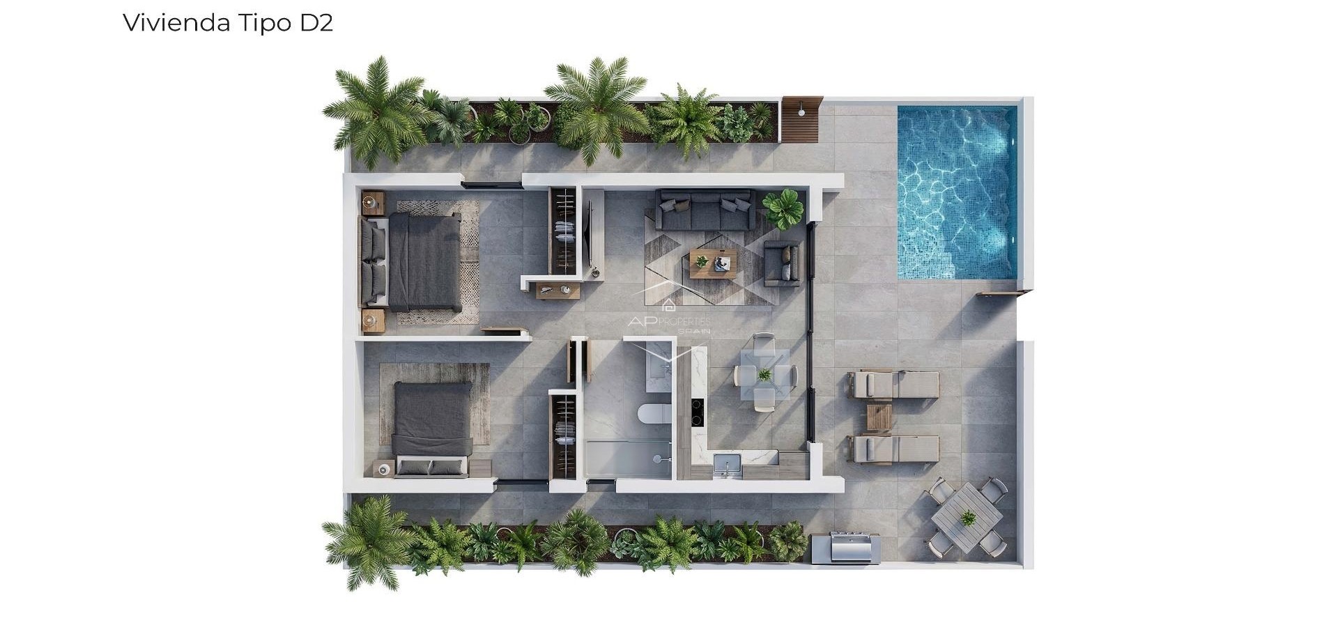 New Build - Villa - Detached -
Vera - Vera Playa