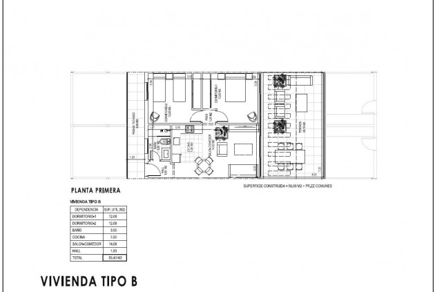 Nouvelle construction - Appartement -
Vera - Vera Playa