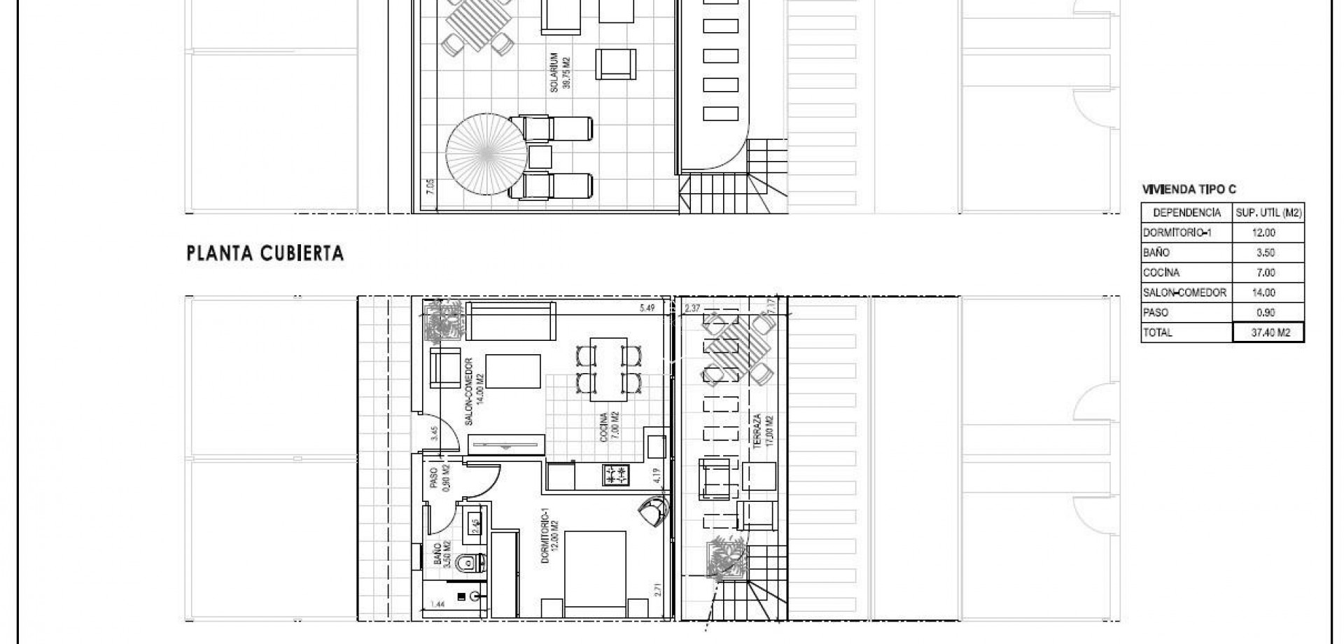 Nouvelle construction - Appartement - Penthouse -
Vera - Vera Playa