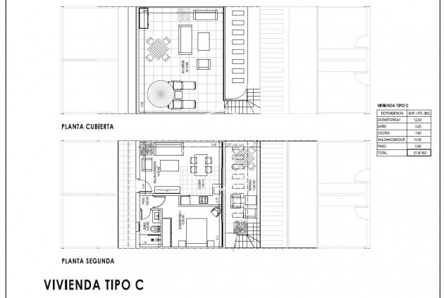 Nouvelle construction - Appartement - Penthouse -
Vera - Vera Playa