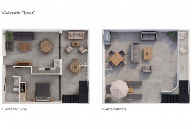 Nouvelle construction - Appartement - Penthouse -
Vera - Vera Playa