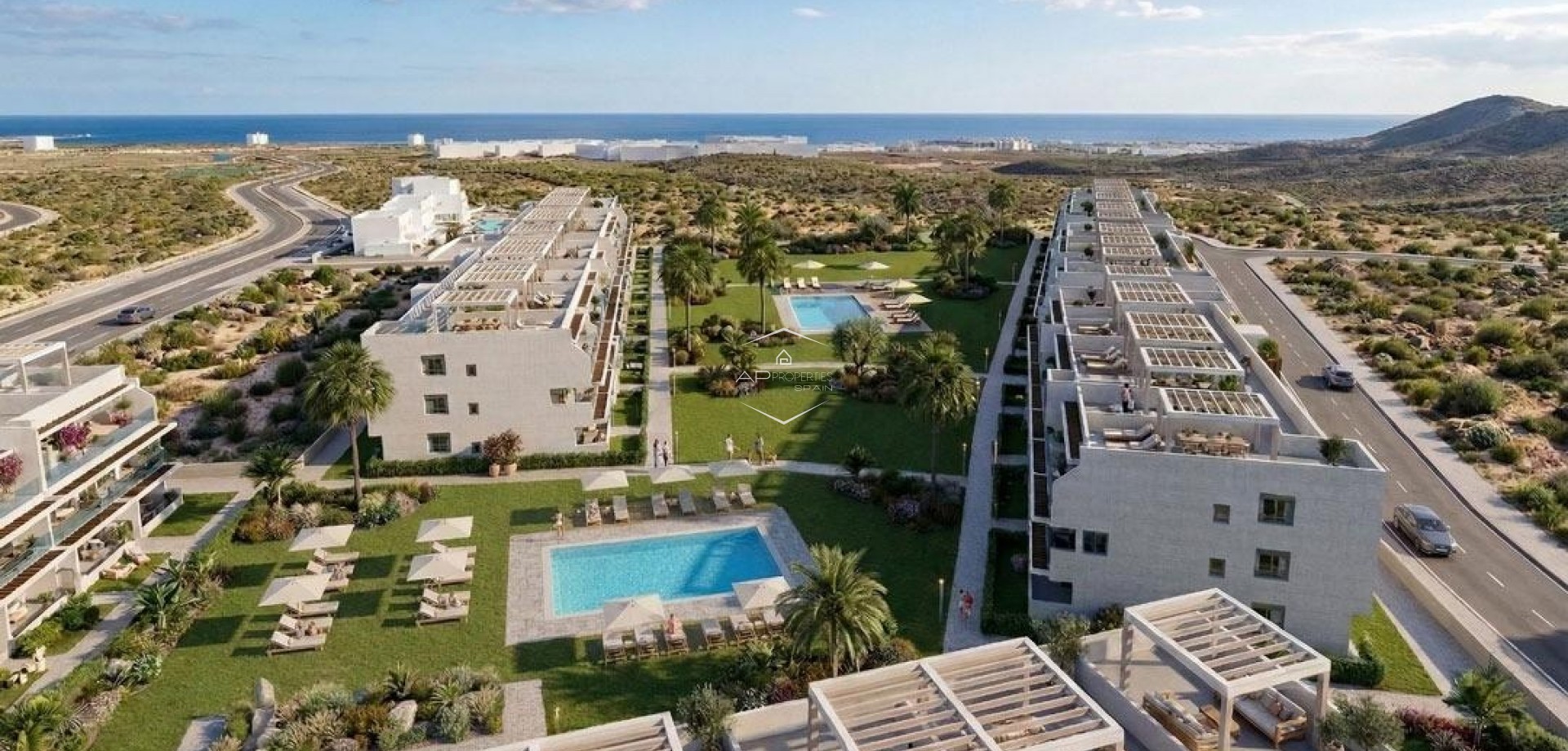 New Build - Apartment - Penthouse -
Vera - Vera Playa
