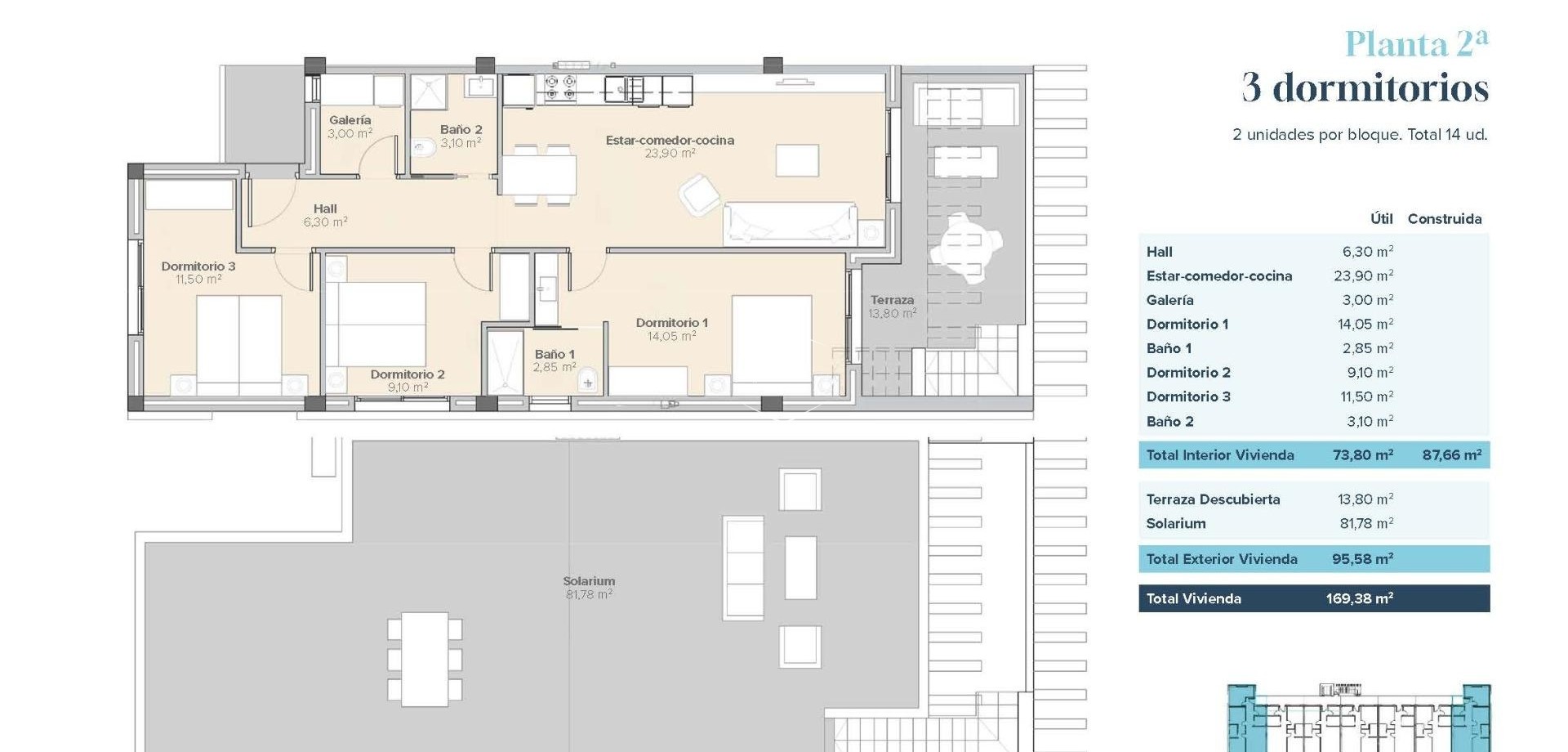 New Build - Apartment - Penthouse -
Vera - Vera Playa