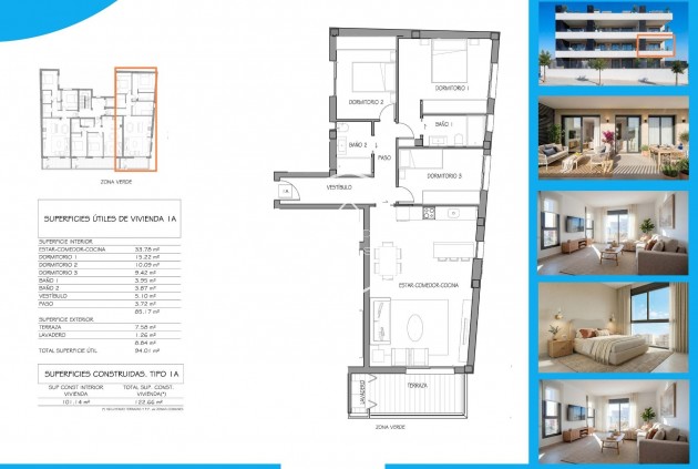Nouvelle construction - Appartement -
Benijofar - Pueblo