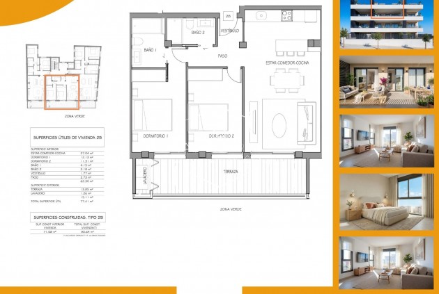 Nouvelle construction - Appartement - Penthouse -
Benijofar - Pueblo