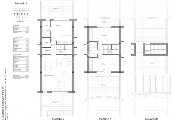 Nieuwbouw Woningen - Geschakelde woning -
Guardamar del Segura - El Raso