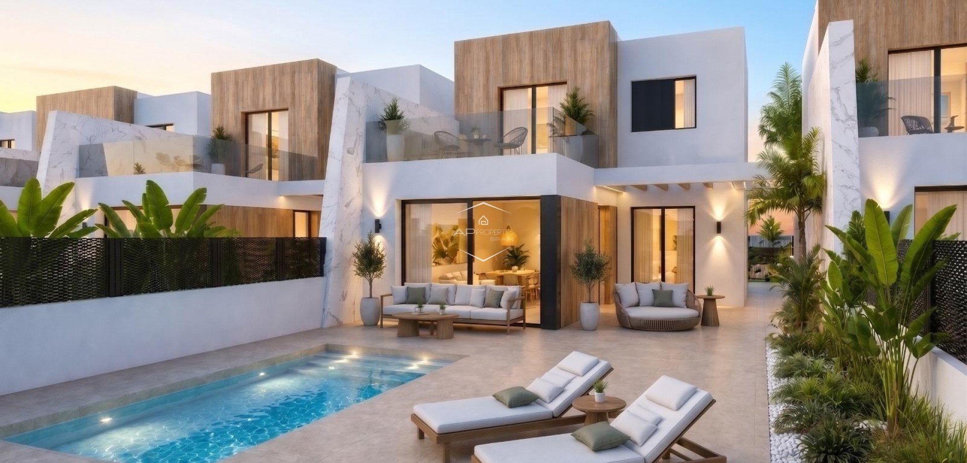 Nieuwbouw Woningen - Geschakelde woning -
Torre Pacheco - Santa Rosalia