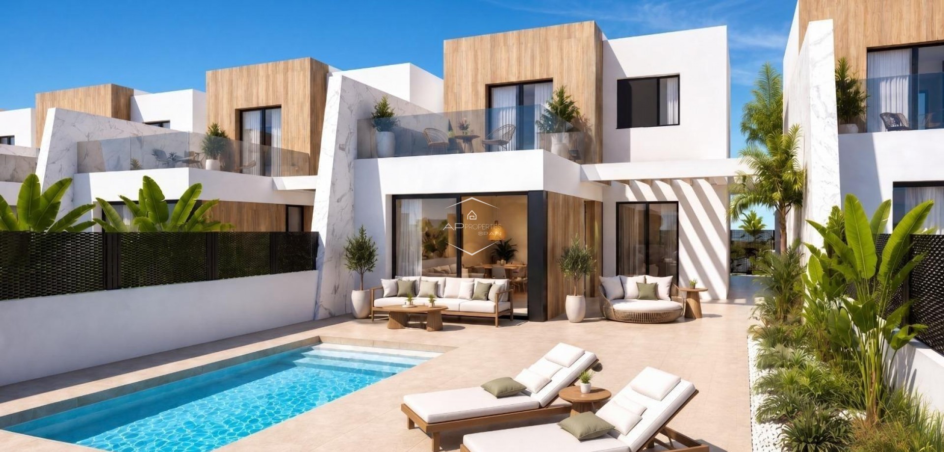 Nieuwbouw Woningen - Geschakelde woning -
Torre Pacheco - Santa Rosalia