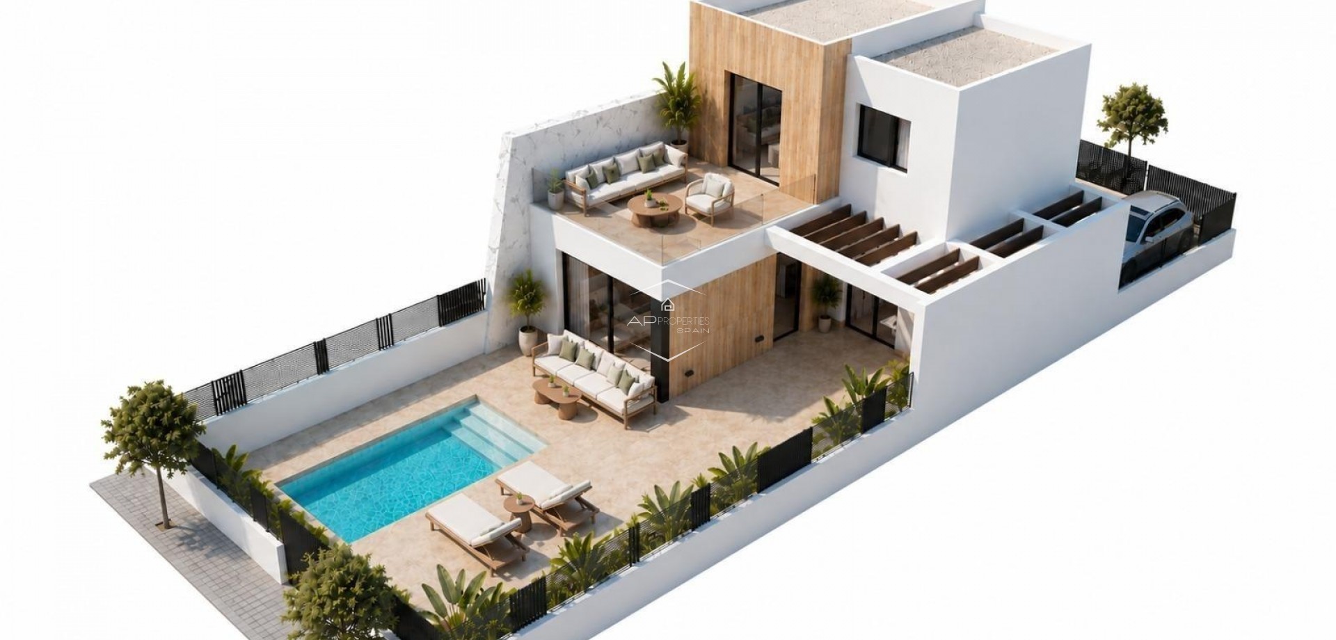 Nieuwbouw Woningen - Geschakelde woning -
Torre Pacheco - Santa Rosalia