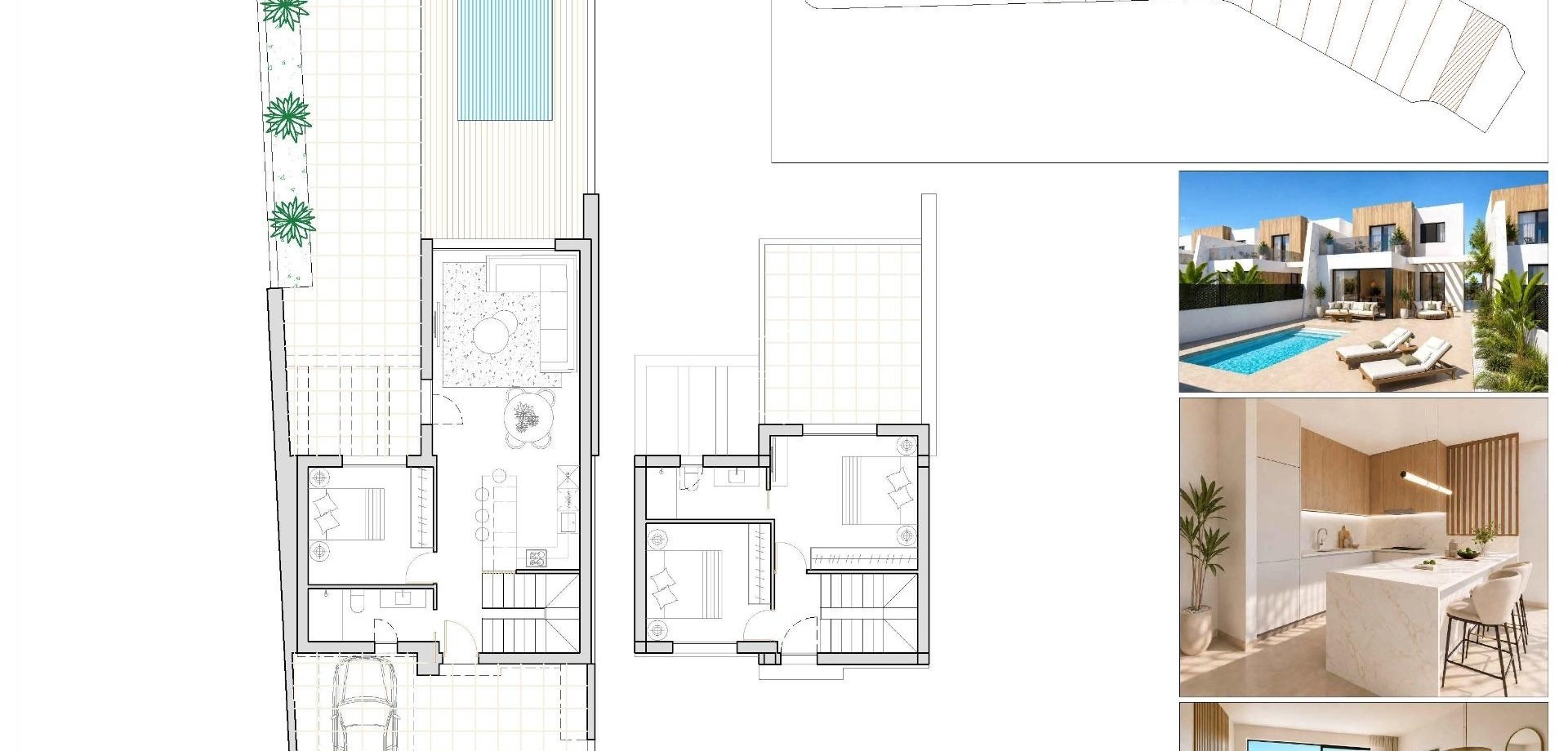 Nieuwbouw Woningen - Geschakelde woning -
Torre Pacheco - Santa Rosalia