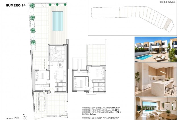 Nieuwbouw Woningen - Geschakelde woning -
Torre Pacheco - Santa Rosalia