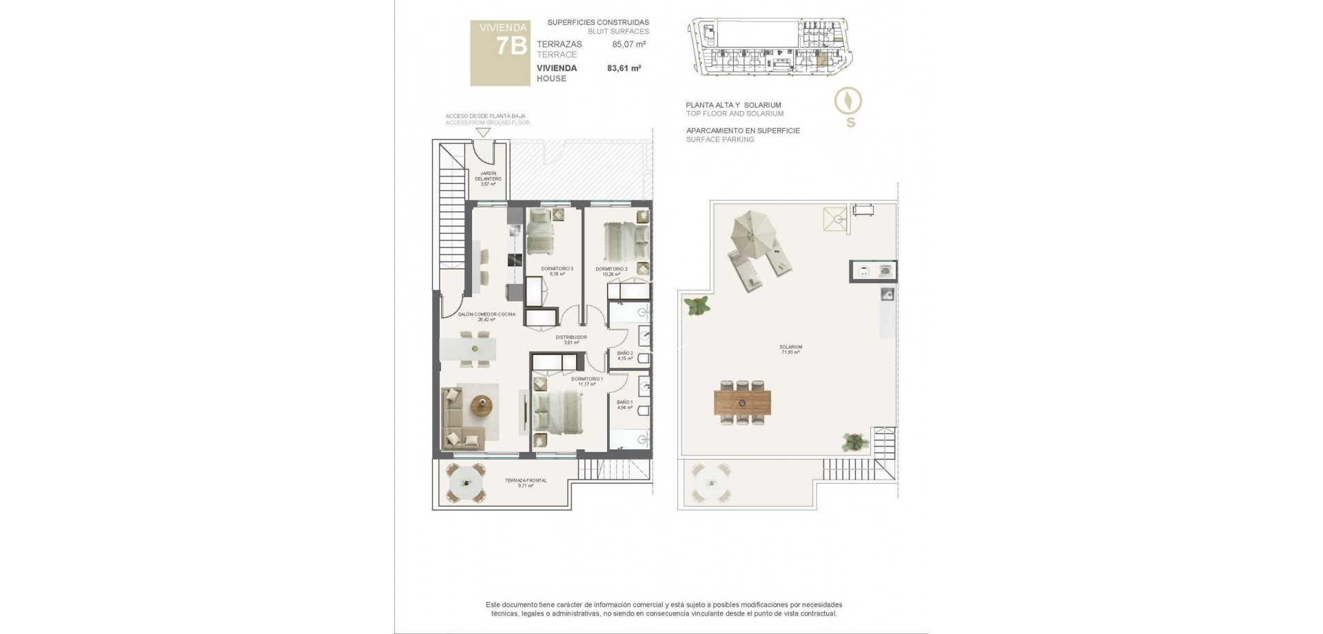 Nouvelle construction - Bungalow -
Pilar de la Horadada - Torre De La Horadada