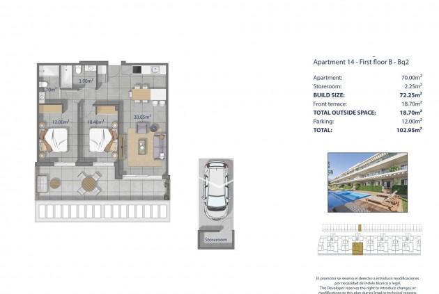 Nueva construcción  - Apartamento - piso -
Los Alcázares - Los Narejos