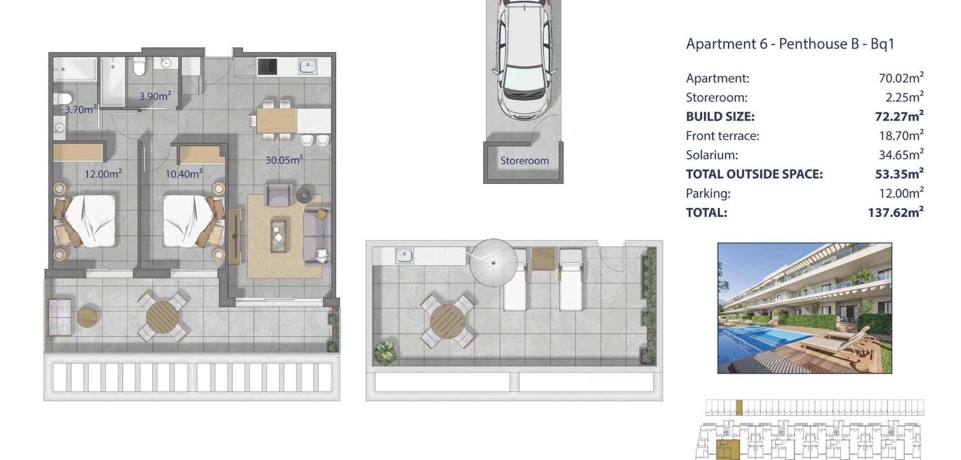 Nieuwbouw Woningen - Appartement - Penthouse -
Los Alcázares - Los Narejos