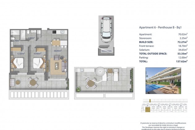 Nieuwbouw Woningen - Appartement - Penthouse -
Los Alcázares - Los Narejos