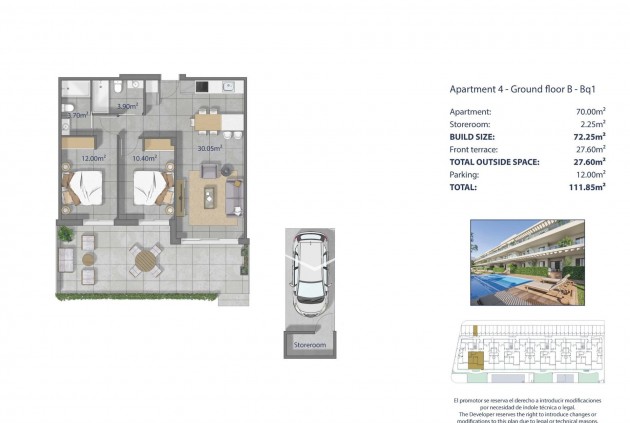 Nueva construcción  - Apartamento - piso -
Los Alcázares - Los Narejos