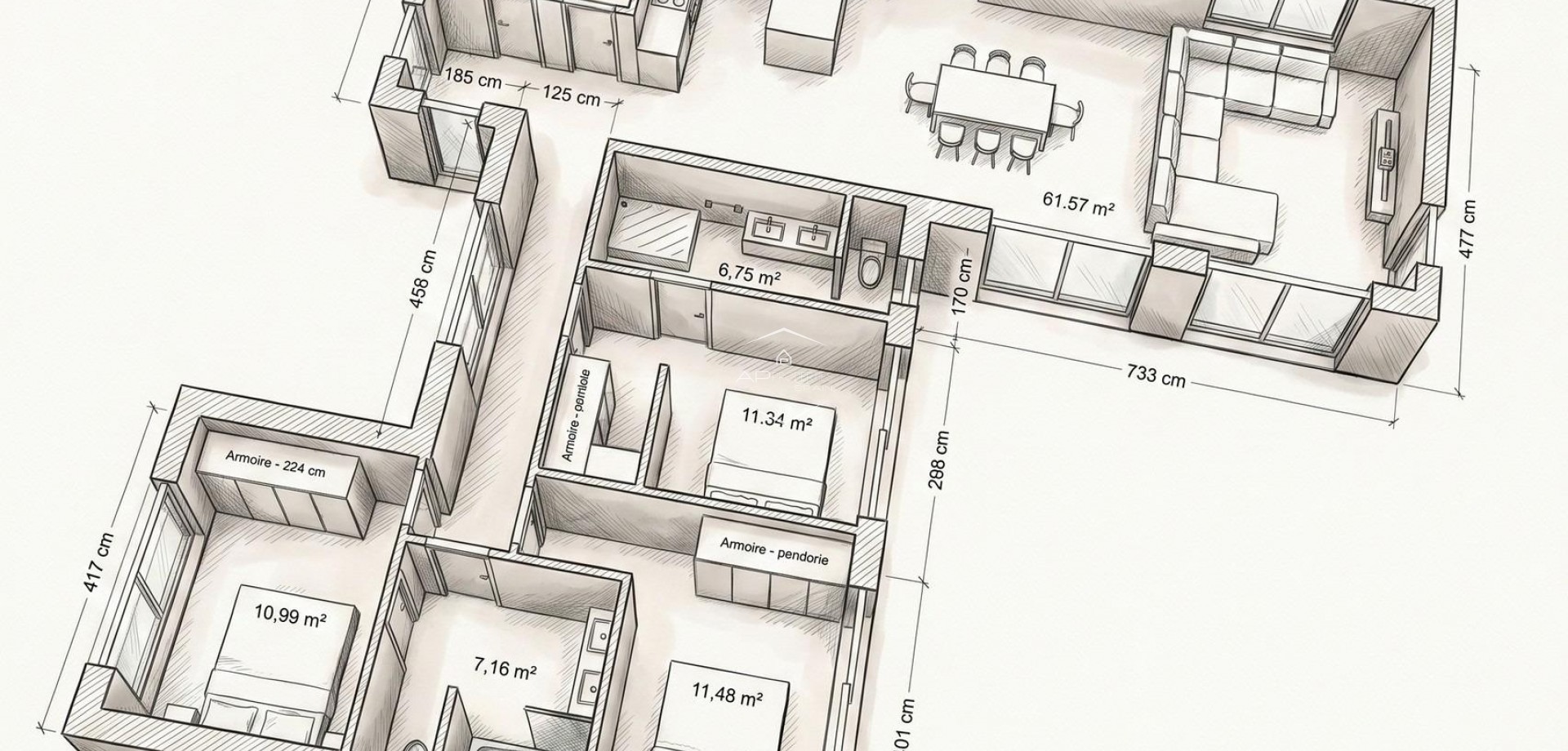 Nouvelle construction - Villa - Indépendante -
Aspe - urbanizaciones