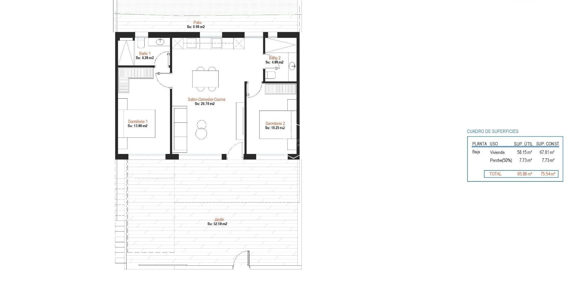 Nieuwbouw Woningen - Bungalow -
Alhama De Murcia - Condado De Alhama Golf Resort