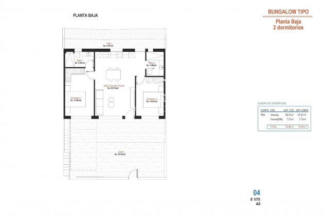 Nieuwbouw Woningen - Bungalow -
Alhama De Murcia - Condado De Alhama Golf Resort
